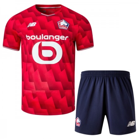 Lille OSC Domácí 2025-26 - Dětské Fotbalové Dresy (S/S) Lille OSC Domácí 2025-26 - Dětské Fotbalové Dresy (S/S)